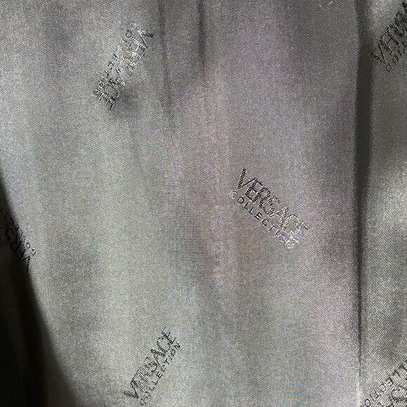 Versace Wool Black Blazer Size 44L - Picture 8 of 11